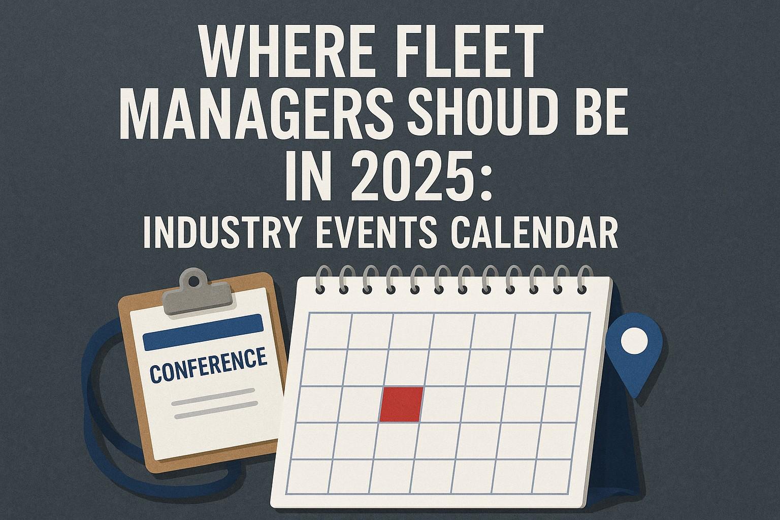 Where Fleet Managers Should Be in 2025: Industry Events Calendar Image