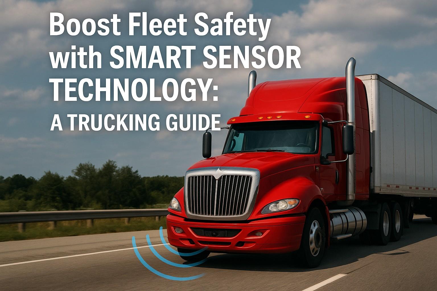 Boost Fleet Safety with Smart Sensor Technology: A Trucking Guide