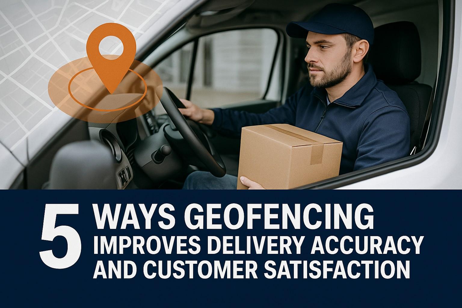 5 Ways Geofencing Improves Delivery Accuracy and Customer Satisfaction Image